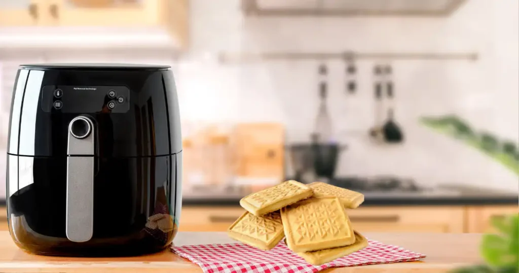 Air Fryer with biscuits