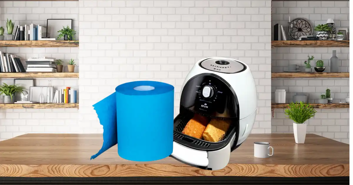 Can I put paper towels in an air fryer