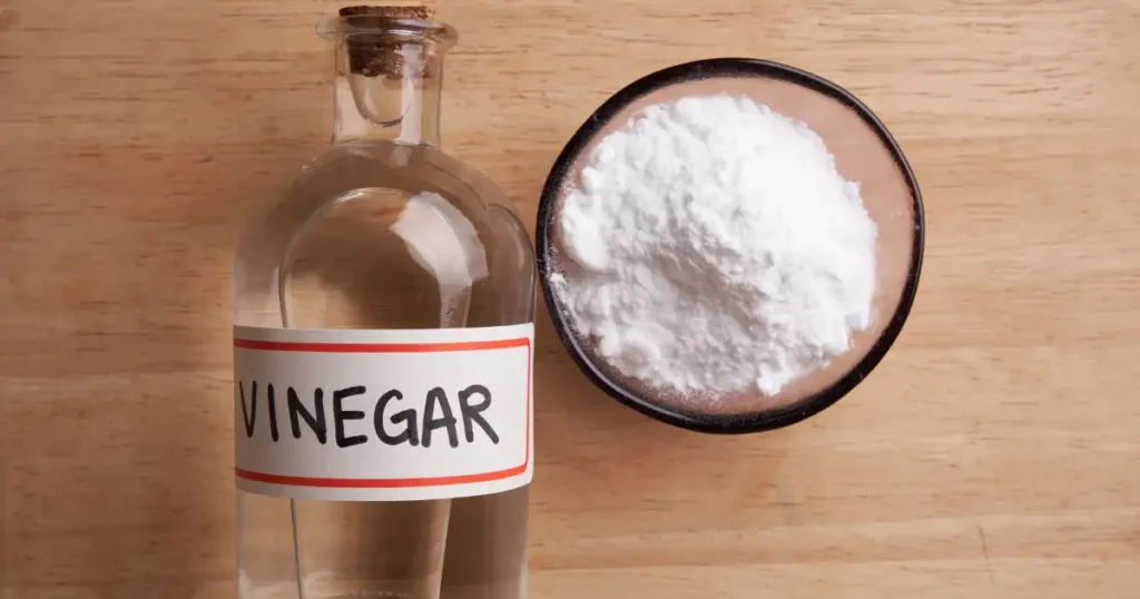 Vinegar and soda