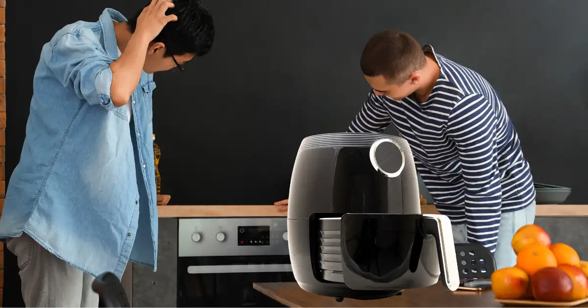 Air fryer in dorm kitchen