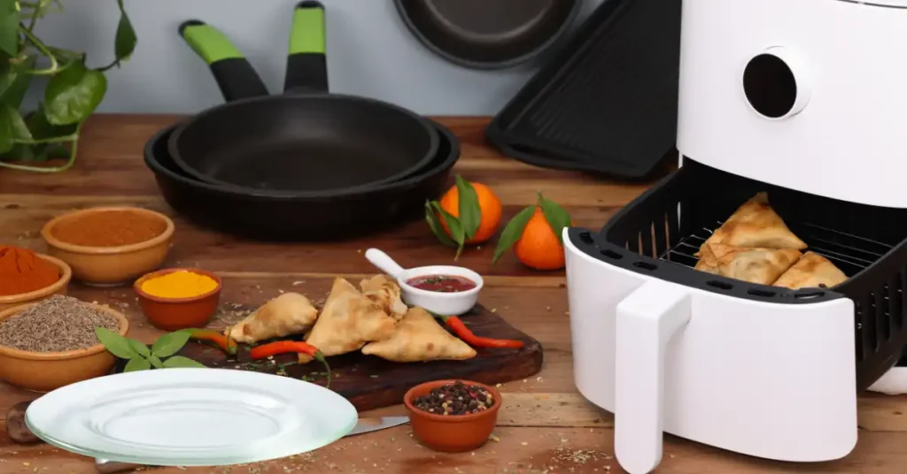 Cooking in air fryer