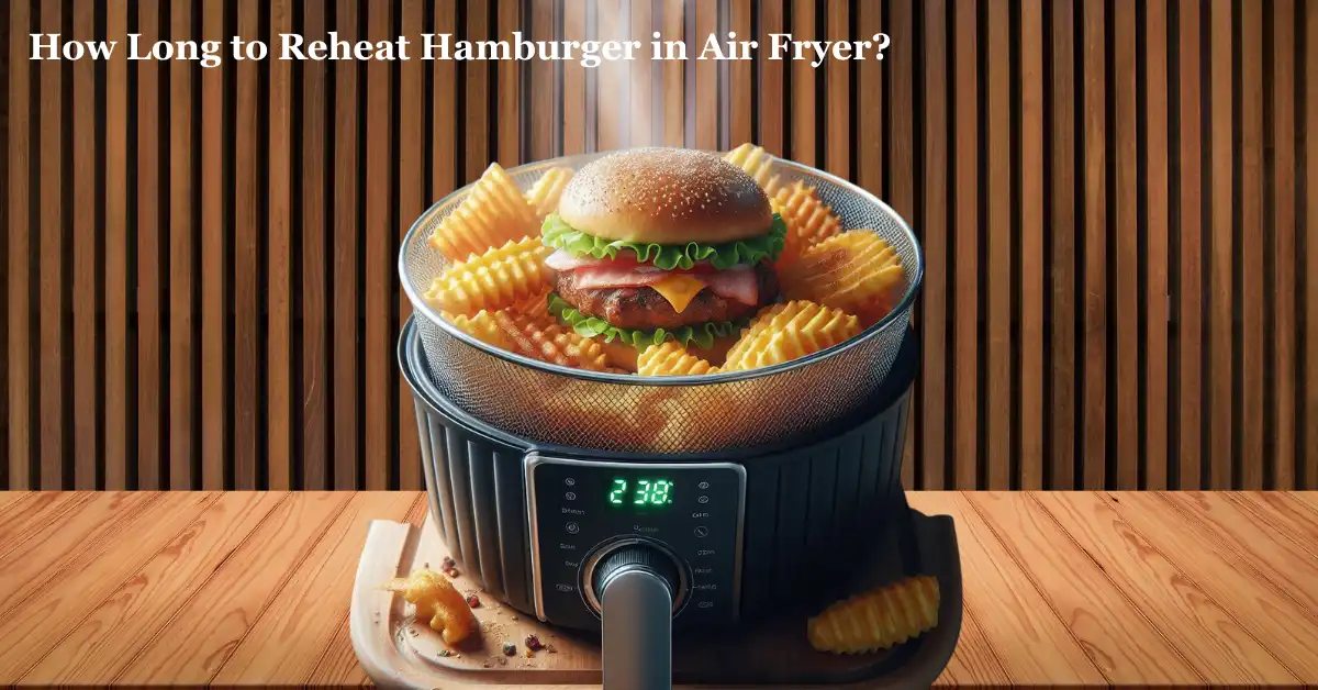 How Long to Reheat Hamburger in Air Fryer