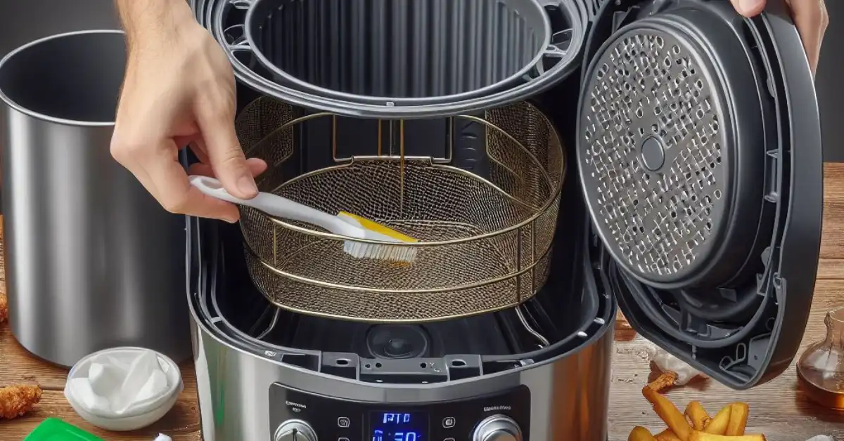 Interior Cleaning of powerxl air fryer