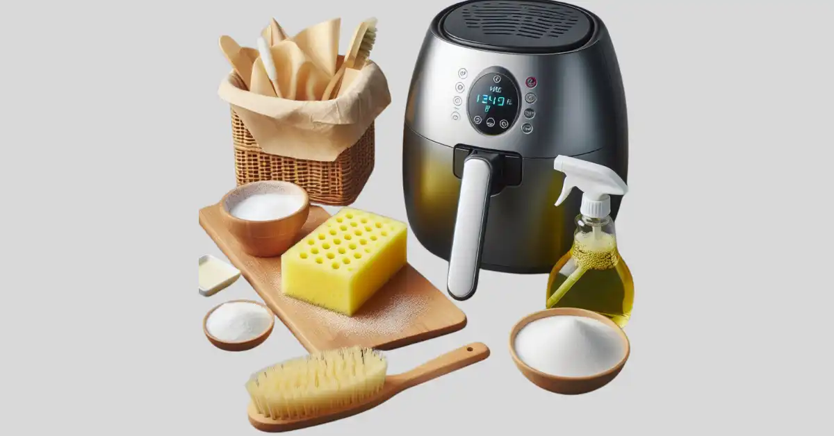 Tools and Materials Needed for cleaning powerxl air fryer