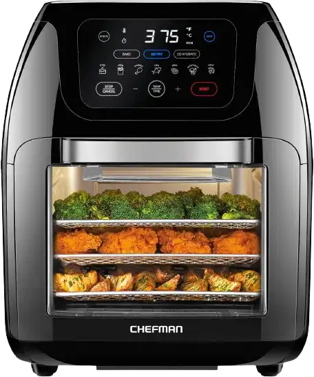 CHEFMAN Multifunctional Digital Air Fryer+ Rotisserie