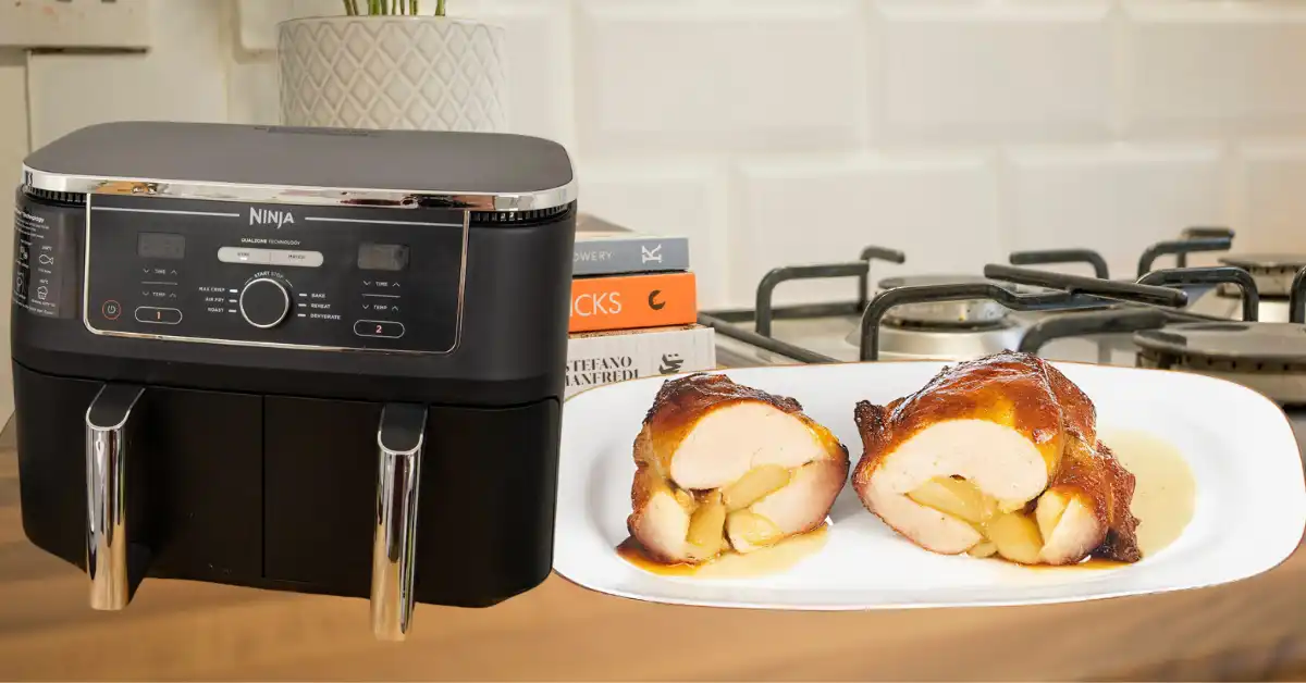 How To Cook Apple Stuffed Pork Chops in Air Fryer