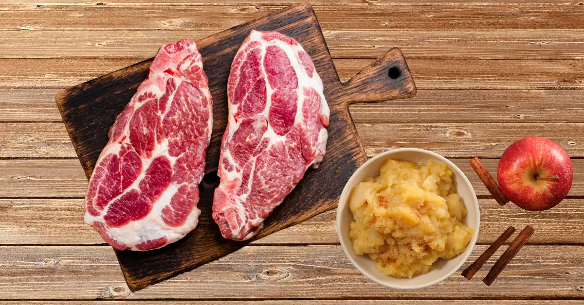 Preparation of Apple Stuffed Pork Chops