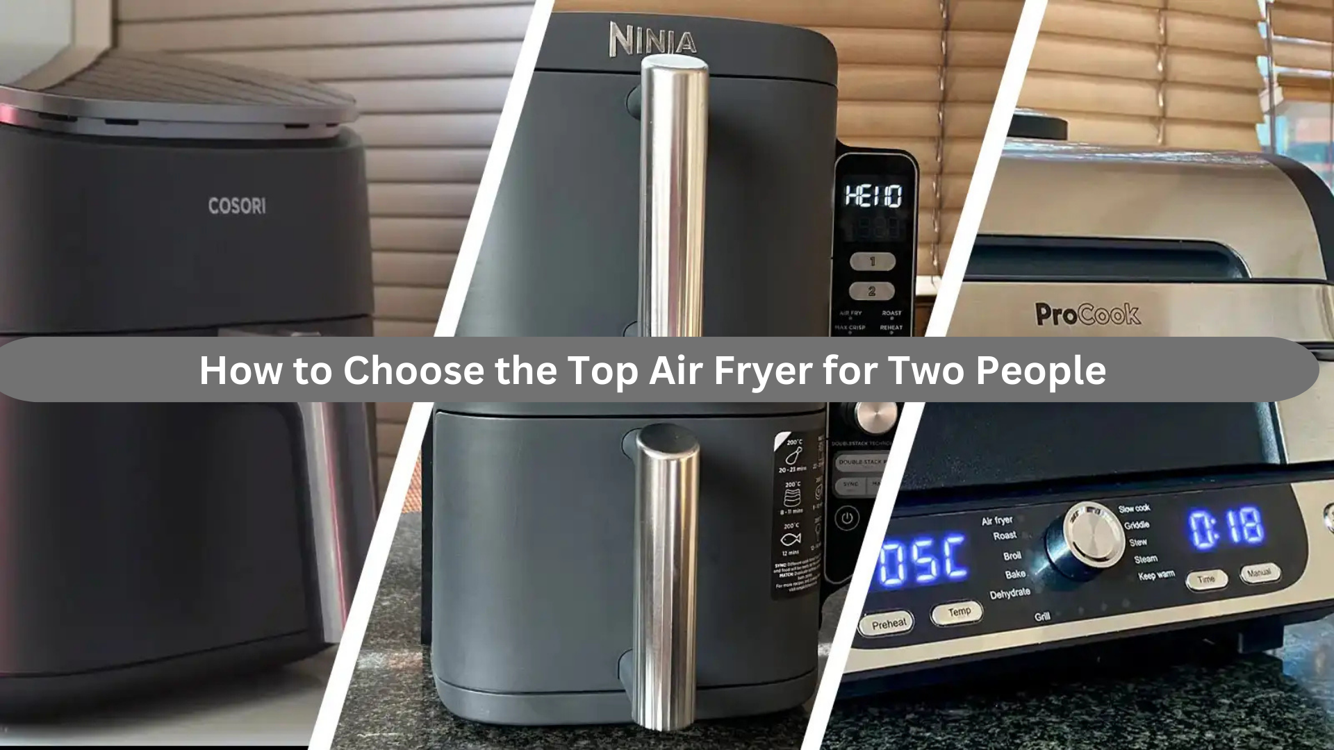 How to Choose the Top Air Fryer for Two People