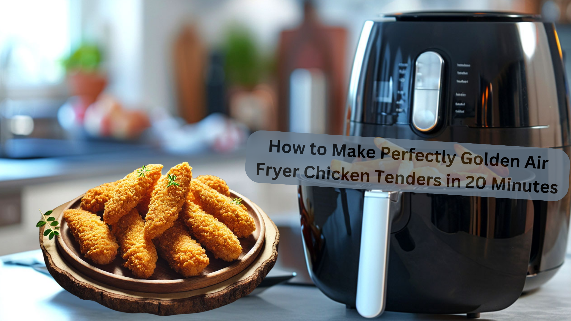 How to Make Perfectly Golden Air Fryer Chicken Tenders in 20 Minutes