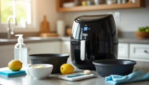 how to clean ninja air fryer