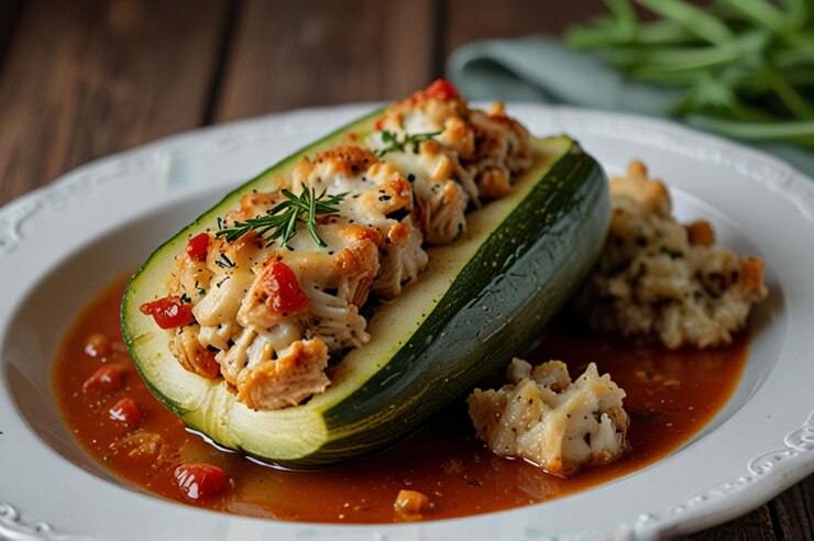 low carb keto zucchini boats