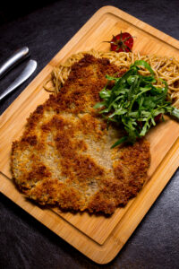 air frying breaded pork chops